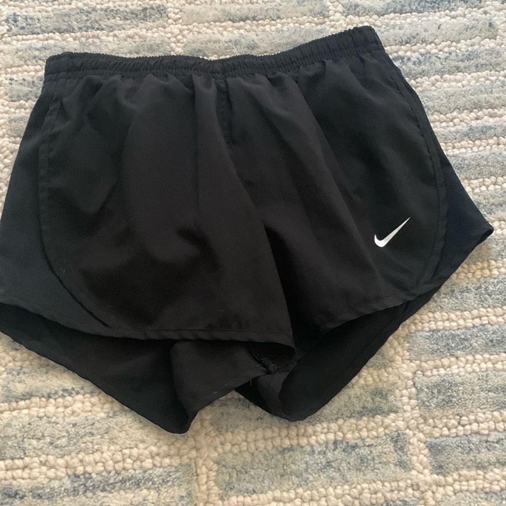 Nike Black girls running shorts